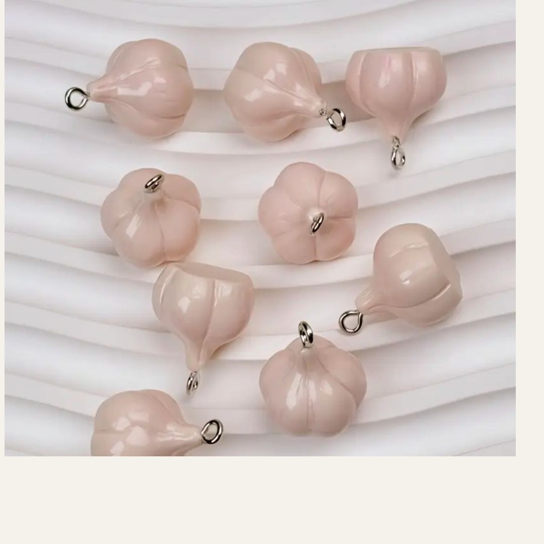 Resin Garlic Charms