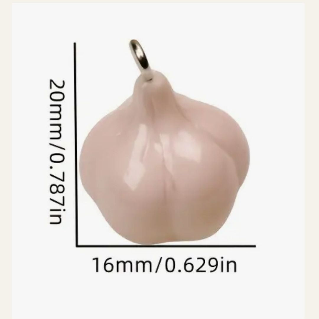 Resin Garlic Charms