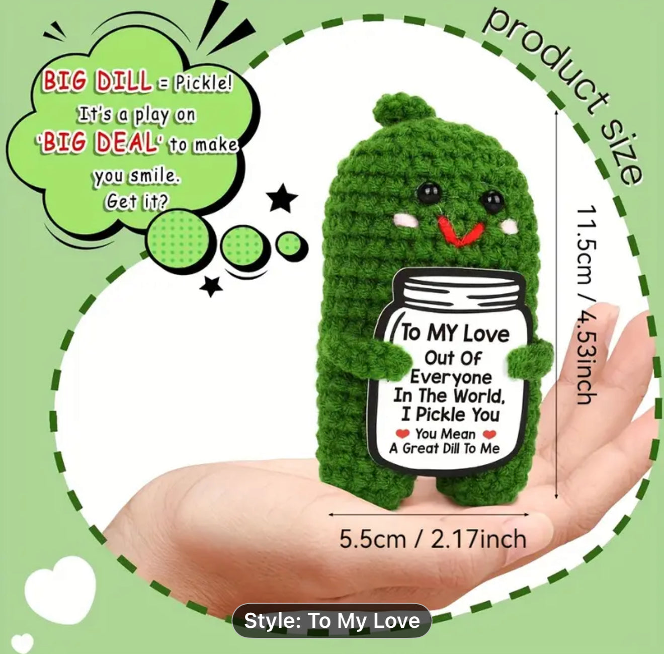 Emotional Support Pickle