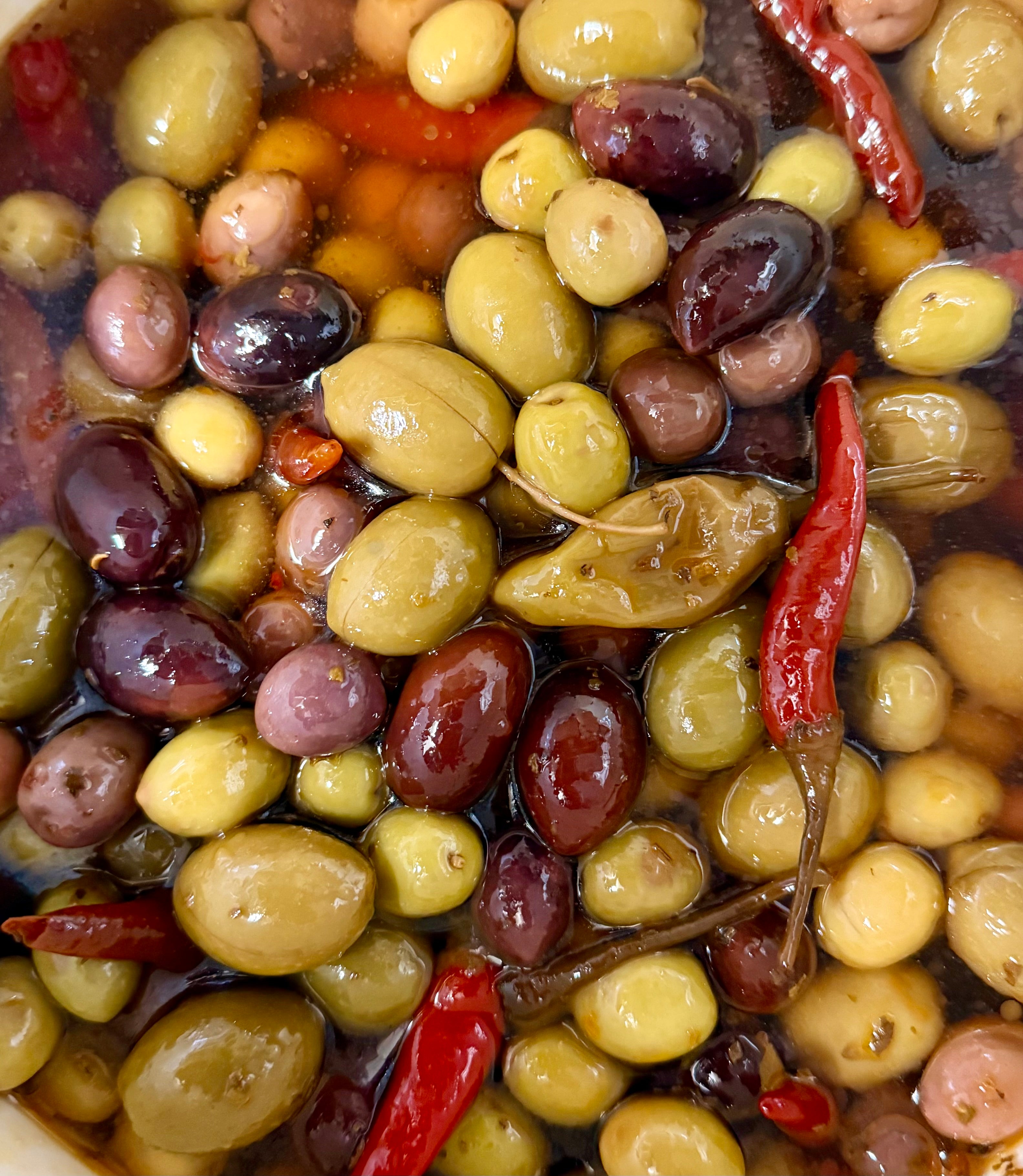 Exotic Hot Olive Mix