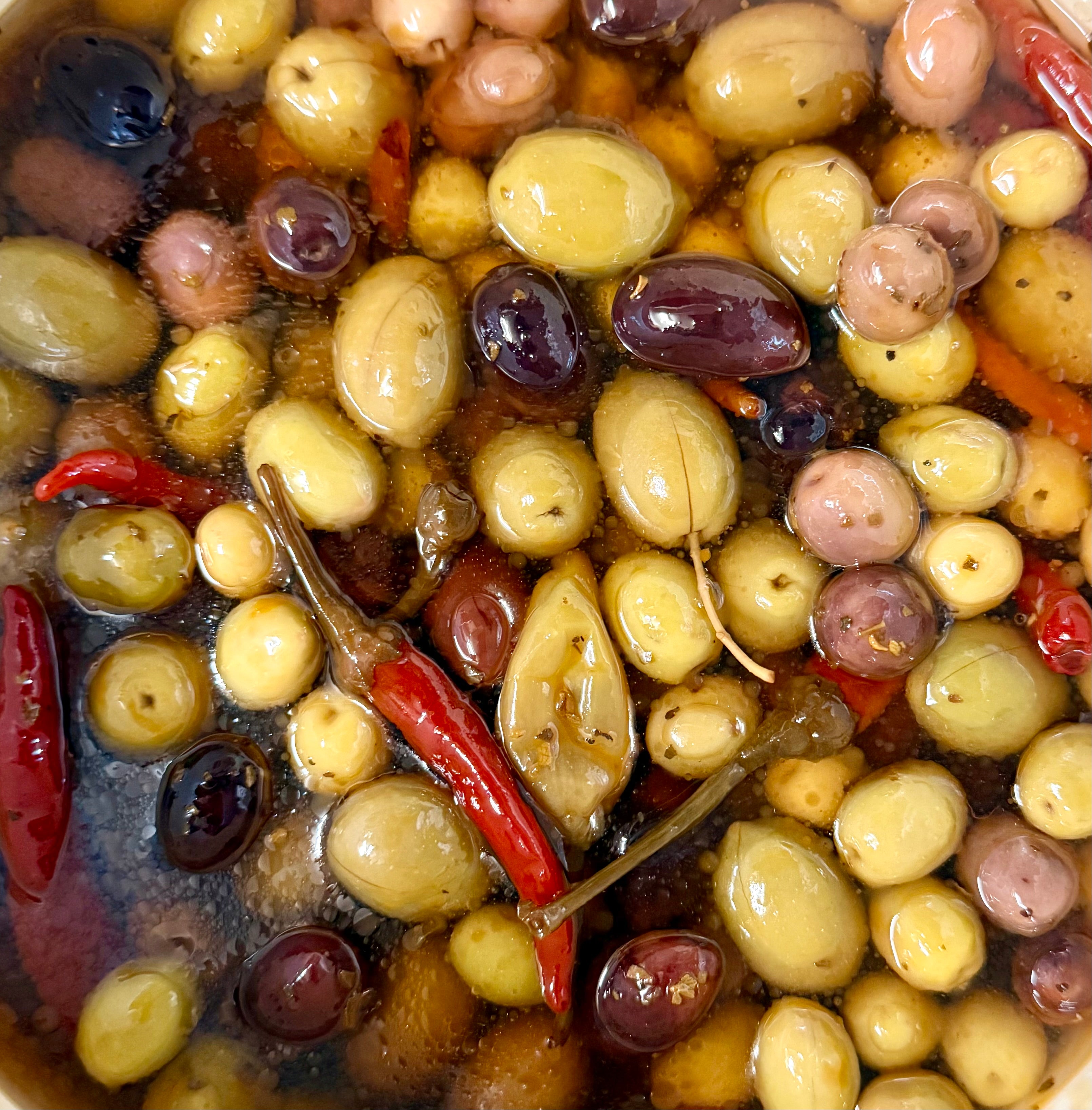 Exotic Hot Olive Mix