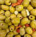 Green Olive & Garlic Salad