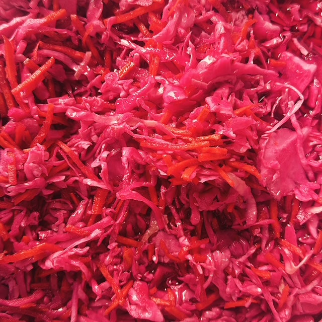 Pickled Cabbage and Carrots