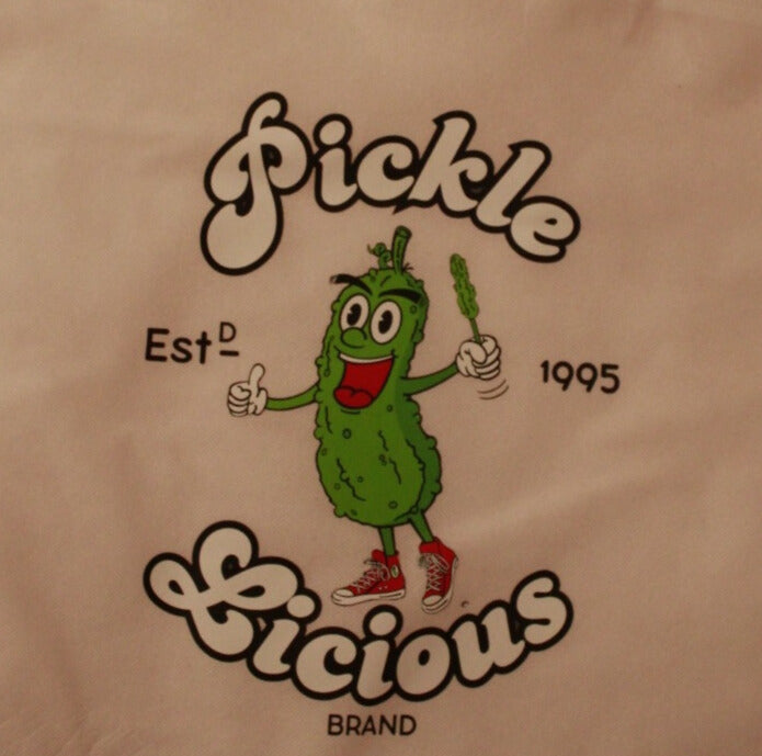 Purchase 3 quarts of whole pickles and get this PickleLicious tote for free!