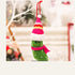 Pickle Ornaments with Santa Hats