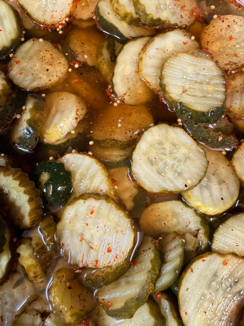 Sweet Barbeque Pickle Chips