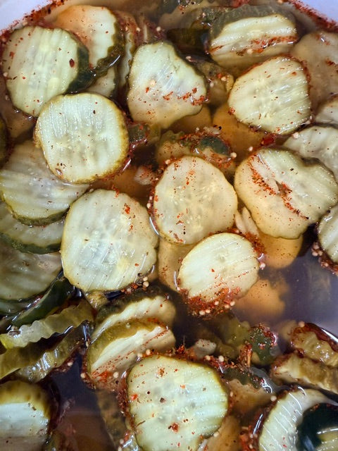Sweet Barbeque Pickle Chips