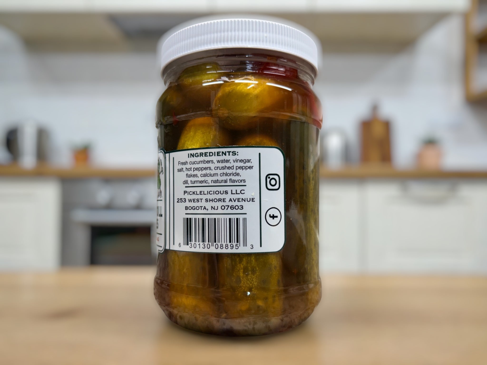 Flaming Dill Pickles