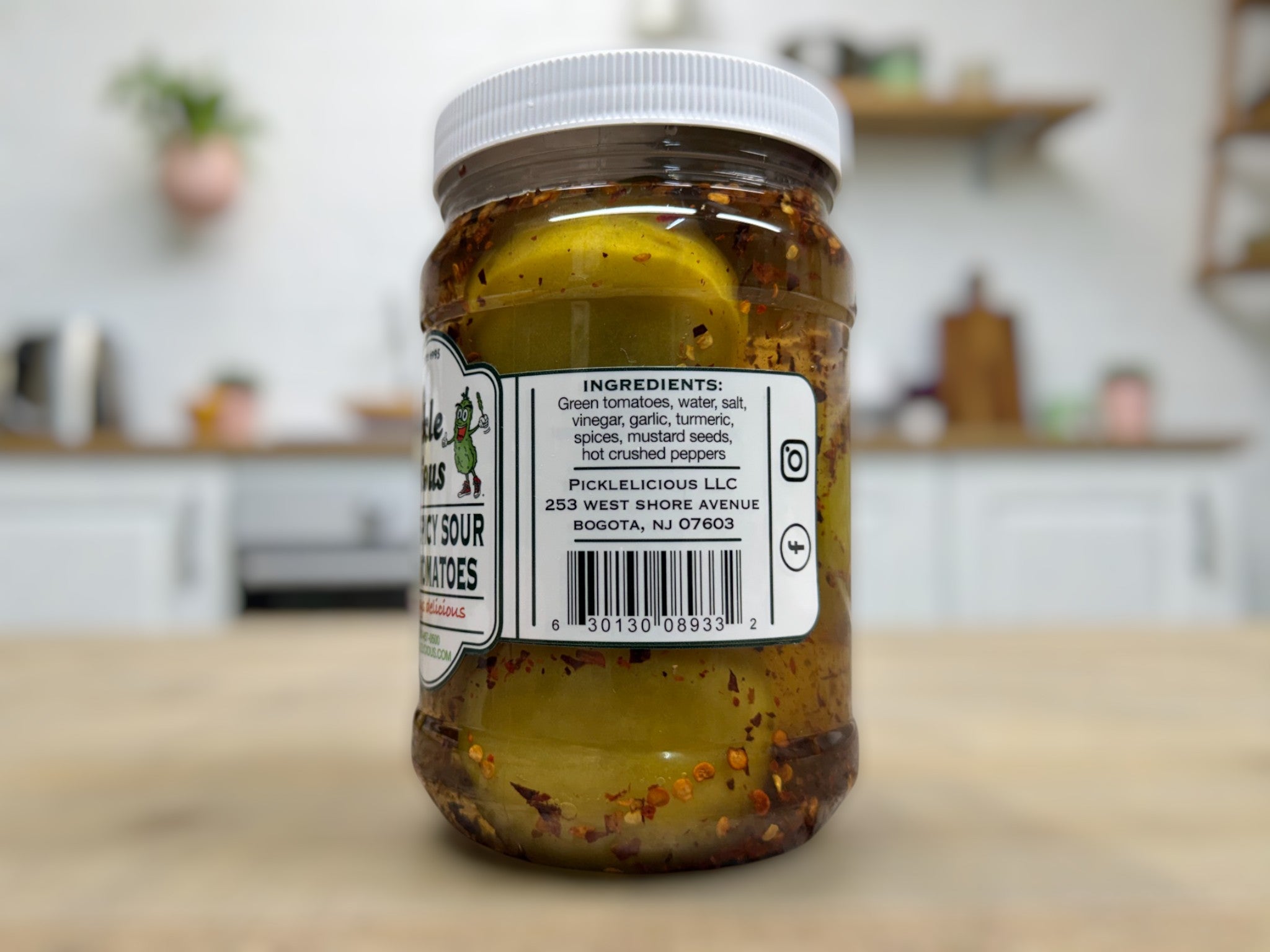 Hot & Spicy Sour Green Tomatoes