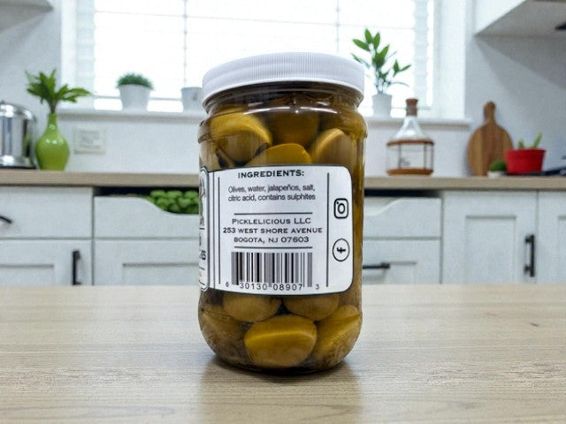 Jalapeño Stuffed Olives