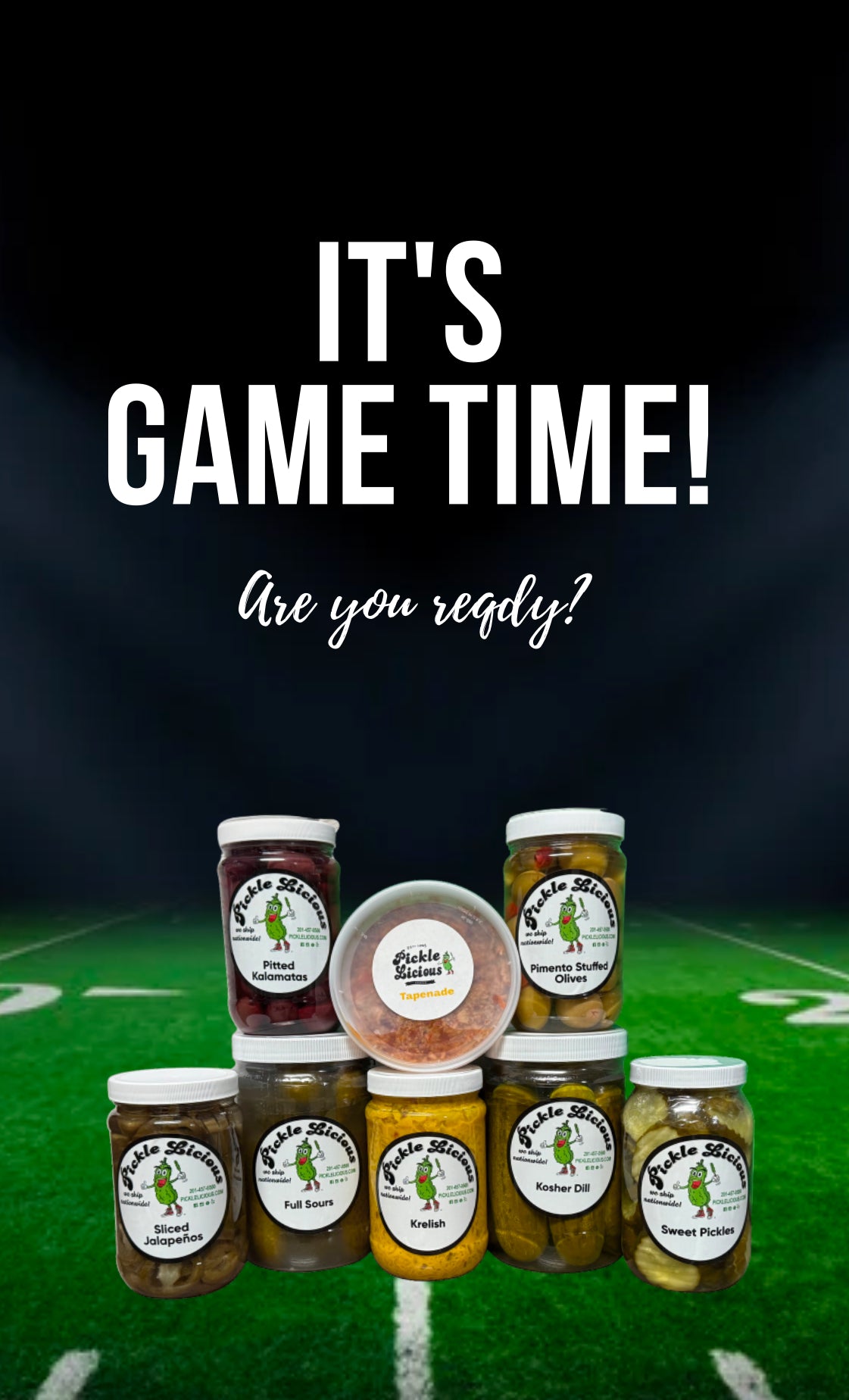 Football Pickled Party Pack