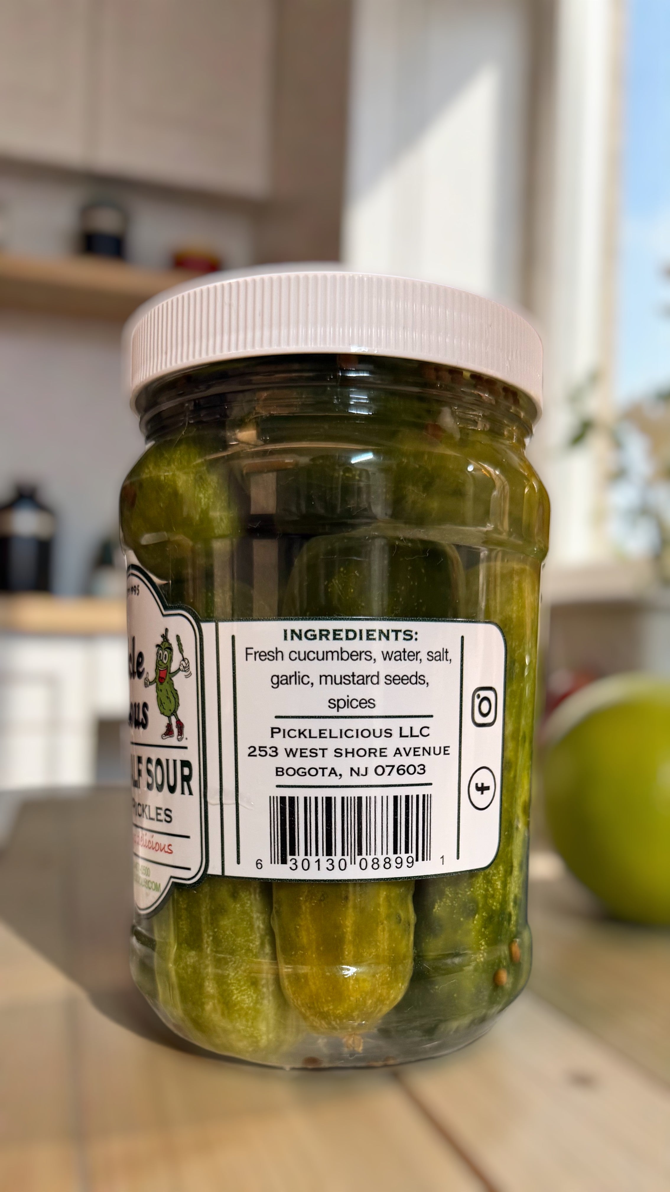 Half Sour Pickles