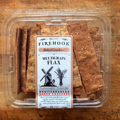 Firehook Multigrain Flax Crackers