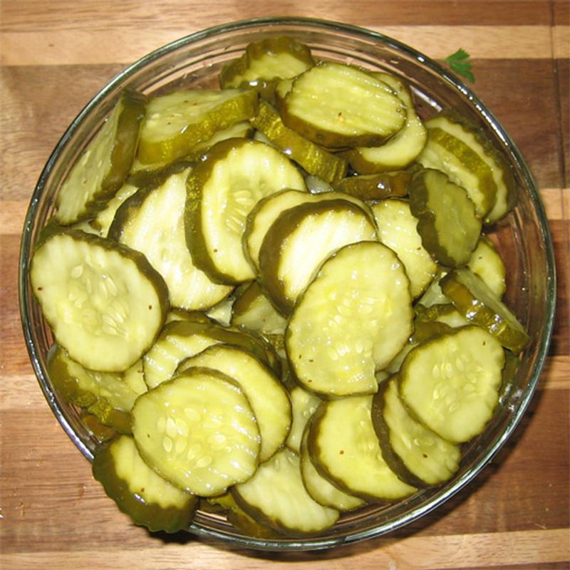 Sweet Pickle Chips