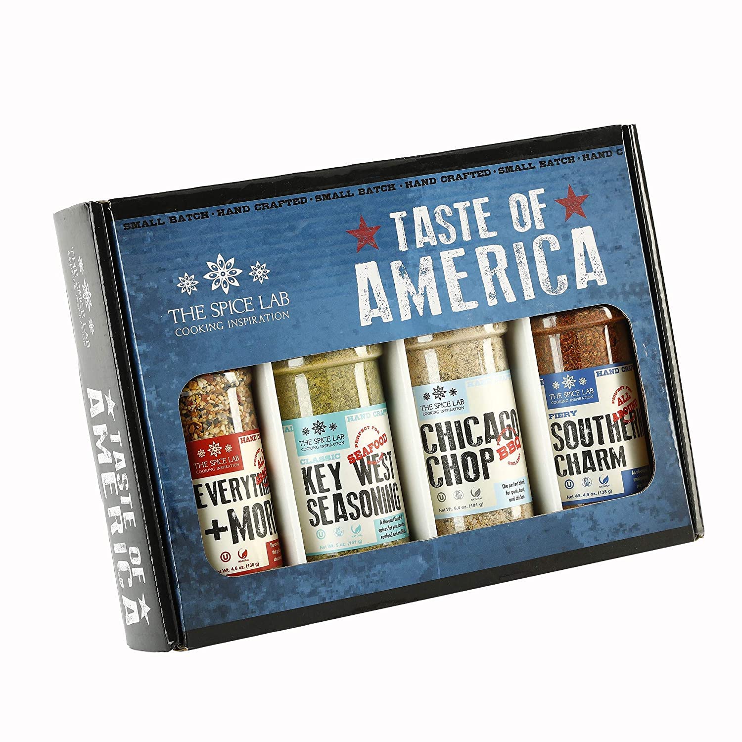 The Spice Lab Taste of America Spices and Seasonings Set